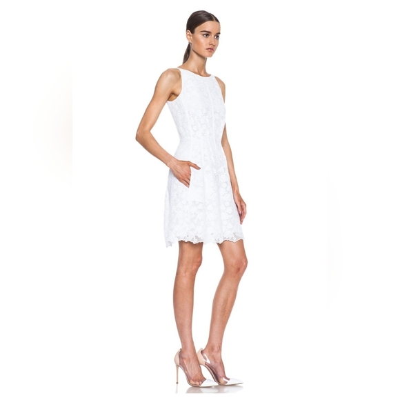 Nina Ricci Lace Crochet Knit Dress Size 2 Nwt - Picture 3 of 9